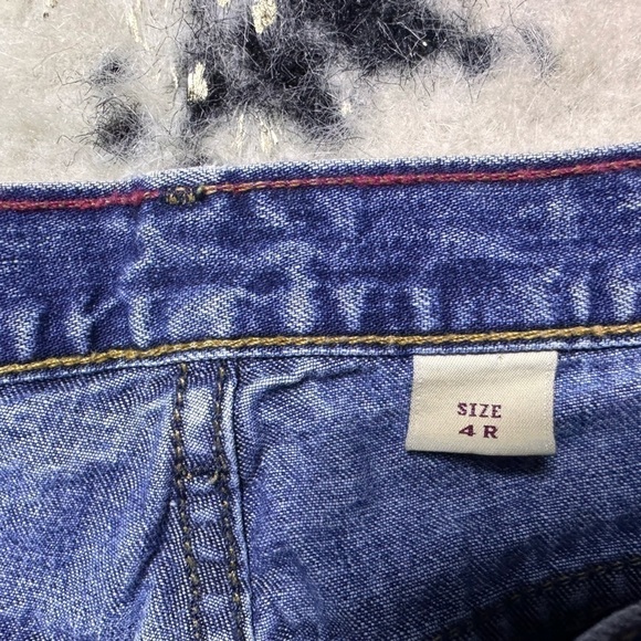 Abercrombie & Fitch Vintage Mid Rise Flare Denim Jeans Size 4 - Picture 3 of 10